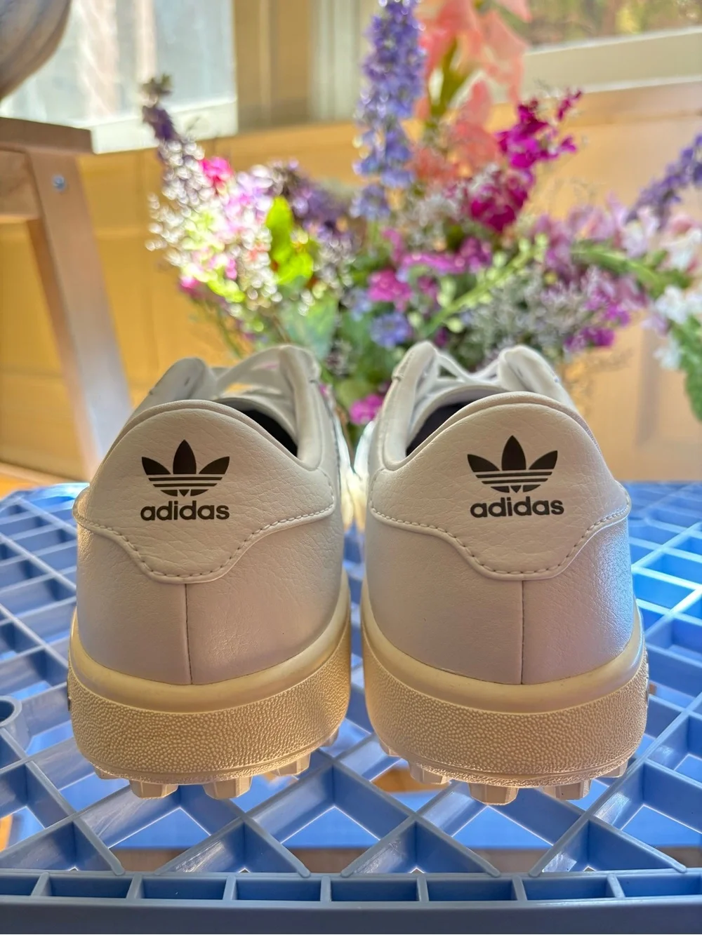 unisex adidas coursecup leather golf shoes